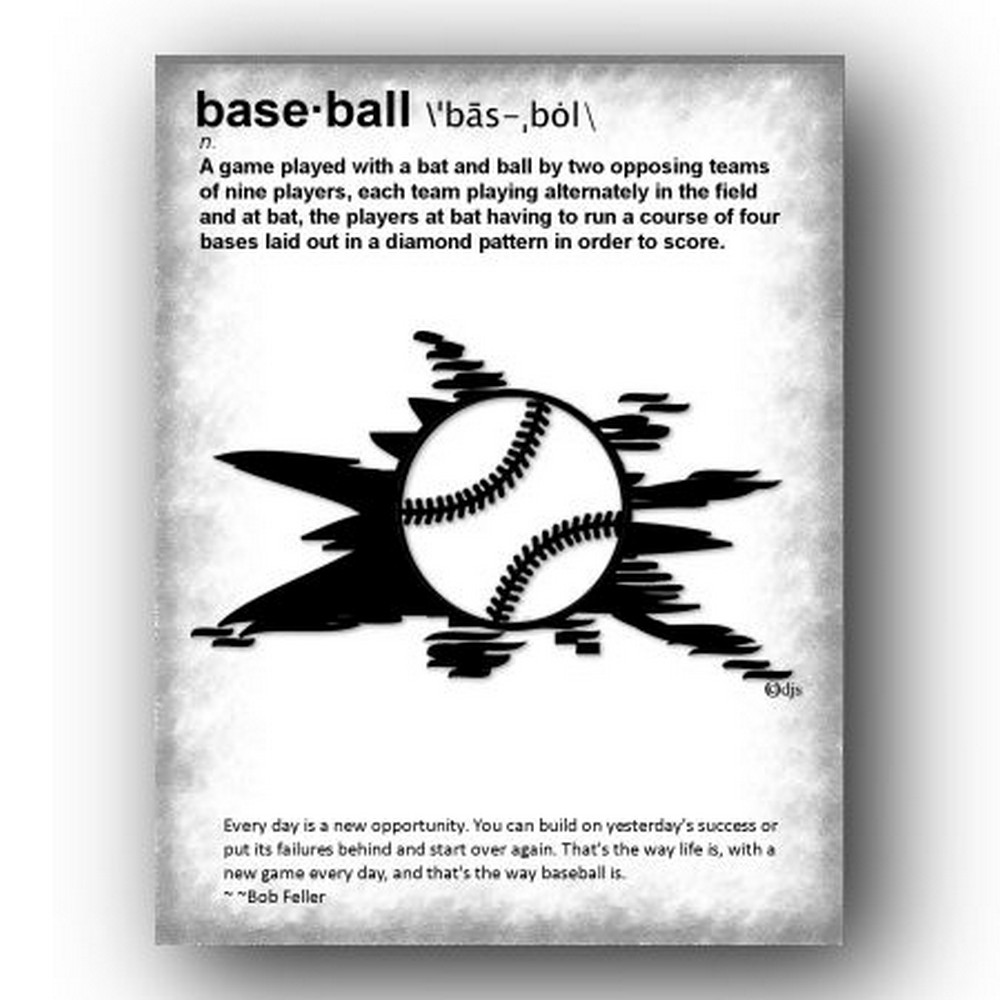 Definition Card Baseball Scrappin Sports Stuff